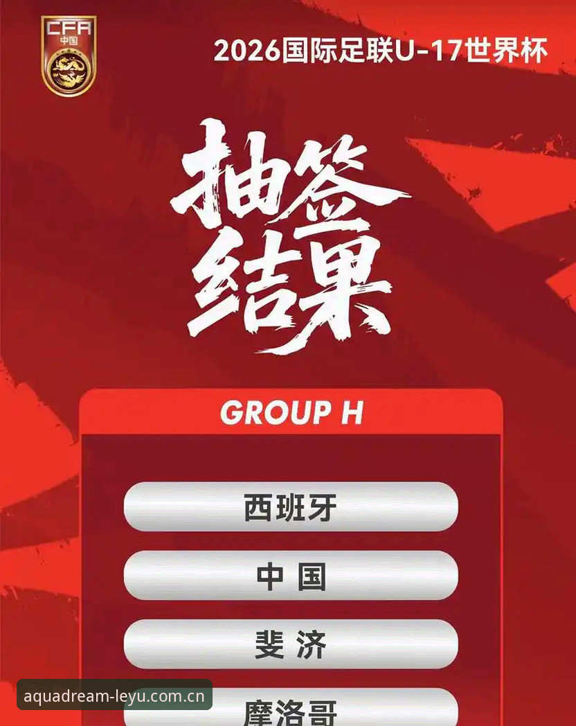 乐鱼最新入口地址 U17世界杯抽签结果详解:中国男女足同遇强敌,晋级形势分析
